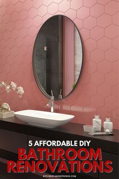 5 DIY Bathroom Renovations