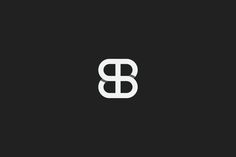 the letter b is made up of white letters on a black background, and it looks like