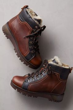 click to expand Snow Shoe, Hiker Style, Women's Winter Boots, Waterproof Leather Boots, Boho Shoes, Hiker Boots, Old Boots, Easy Fashion, Winter Leather Boots