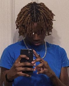 Men’s Dyed Dreads, Dyed Twists Black Men, Dyed Braids Men, Male Dreadlock Hairstyles, Curly Locs Men, Black Men Dyed Hair Ideas, Black Men Dyed Hair, Dyed Locs Men, Dyed Dreads Men