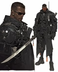 Blade #blade #blademovie1998 #bladewesleysnipes #wesleysnipes #marvel #marvelcomics #bladecomic #ericbrooks #characterart #characterdesign… | Instagram Blade Comic Art, Blade Marvel Comics, Exar Kun, Cyberpunk Rpg, Comic Book Layout