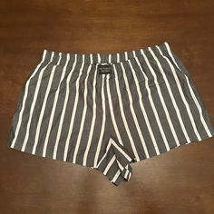 Nwt Sleep Shorts Tag Marked By Store To Prevent Returns, Price Removed Tag Says 2 Piece Set- I Am Only Selling The Bottoms Grey/White/Pink Stripes Size Xl Victoria's Secret Sleep Shorts, Victoria's Secret Cotton Pajama Shorts, Casual Victoria's Secret Sleep Shorts, Victoria's Secret Cotton Short Sleepwear, Victoria's Secret Pink Casual Pajama Shorts, Sleep Shorts, Pink Stripes, Victoria’s Secret, Grey And White