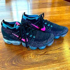 Worn Once. Euc Excellent Condition. See Photos. Hard To Find Classic Nike Air Vapormax Women’s Size 10. Great Looking. Nike Black Sneakers With Gel Cushioning, Nike Black Running Shoes With Gel Cushioning, Air Vapormax Women, Nike Air Vapormax Women, Vapormax Women, Nike Air Vapormax Flyknit 3, Nike Air Vapormax Flyknit, Kids Moves, Vapormax Flyknit