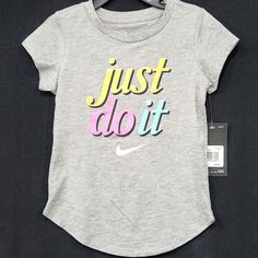 Nwt Bin A.Rn Playful Pink Tops With Letter Print, Playful Pink Shirt With Letter Print, Nike Pink Tops With Letter Print, Pink Nike Tops With Letter Print, Nike Pink Top With Logo Print, Sporty Pink Nike T-shirt, Nike Sporty Pink T-shirt, Playful Nike Short Sleeve Tops, Nike Pink Tops For Spring