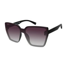 Cat Eye Sunglasses for Women: These Martha Stewart women's cat eye sunglasses are timeless with a seamless shield lens, comfortable to wear all day and year round; timeless modern gifts for women - grab an extra pair as backup Size: One Size.  Color: Black.  Gender: female.  Age Group: adult. Butterfly Fashion, Square Fashion, Modern Gift, Sunglasses For Women, Martha Stewart, Polarized Sunglasses, Book Gifts, Fashion Sunglasses, Cloth Bags