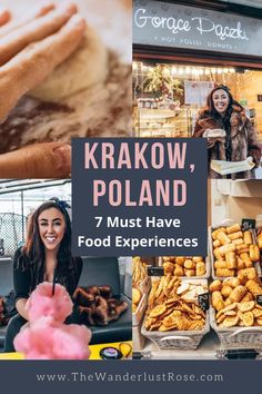 the words krakow poland, 7 must have food experiences