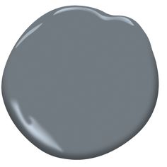 a close up of a gray paint color