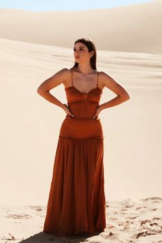 Cleo Cognac Dress – Love + Lavender Boutique Burnt Orange Prom Dress, Burnt Orange Maxi Dress, Orange Formal Dresses, Orange Gown, Orange Prom Dresses, Orange Bridesmaid, Dress Code Wedding, Orange Maxi Dress, Burnt Orange Dress