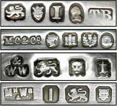 Silver Hallmarks, Flatware Patterns, Vintage Jewelry Crafts