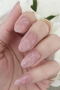 Rose Quartz Nails, Beach Nail Designs, Nagellack Trends, Stiletto Nail Art, Quartz Nail, Nail Art Wedding, Spring Nail Art, Pastel Nails, Beach Nails