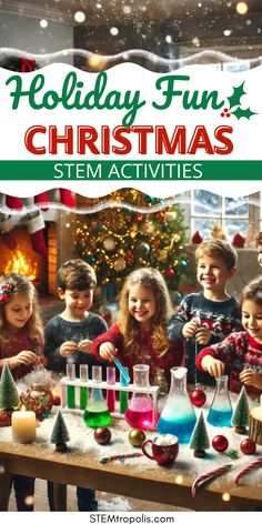 Make learning merry with these Christmas Science Activities! Explore fun Santa Science, Winter STEM, and Holiday Science Experiments that turn the season into a learning adventure. Perfect for kids, these Winter Wonderland STEM activities will spark curiosity and creativity all holiday long. ❄️✨  Click for kids activities, STEM challenges, STEAM projects and science experiments at STEMtropolis.com #HolidayScience #WinterSTEM Mandala Tattoo Lotus, Holiday Stem Activities, Christmas Stem Challenge, Christmas Science Activities, Christmas Stem Activities, Christmas Science Experiments, Christmas Party Ideas For Teens, Stem Activities For Kids, Holiday Stem