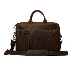 "Leather Briefcase Chestnut Leather Briefcase Men Leather Briefcase Laptop Bag Leather bag Gift for Him Shoulder Bag Men Briefcase This masterpiece is a great gift for all. If you prefer any customization or request any personalization you are in the right site. Please feel free to contact for any special alterations. Standard personalization allows customization Up to \"3 Letters\" (The engraved initials are embossed with heat by hand and will permanently stay on the product.) Our collections a Men Briefcase, Minimalist Leather Wallet, Personalized Leather Wallet, Leather Briefcase Men, Chestnut Leather, Engraved Initials, Leather Laptop Bag, Handmade Leather Wallet, Brown Leather Bag