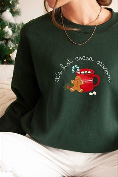 Matching Christmas Sweater for the whole family. The family sweatshirt for your Christmas eve party or Christmas family events. In 5 Christmas colors!
Women's Christmas Sweater, Christmas Sweatshirts, Christmas Gifts, Matching Mommy Daughter Sweater, Vintage Christmas Essentials Sweater for women, men, toddlers and babies.  Christmas cookie, Christmas hot chocolate, Christmas snowman, Christmas tree. 
If you like this item, please see our other listings:
https://www.etsy.com/shop/SimpleAEDesigns Family Christmas Sweater, Matching Mommy Daughter, Babies Christmas, Matching Christmas Sweaters, Family Christmas Sweaters, Christmas Hot Chocolate, Christmas Sweaters For Women, Mommy Daughter, Embroidery On Clothes