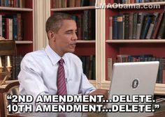 Delete Button, Right To Bear Arms, Lord Help, Pure Evil, The Constitution, Barack Obama, True Stories, Social Network, I Laughed