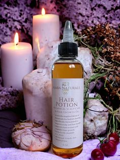 Hair Potion Strong Healthy Hair, Quick Hair Growth, Hair Repair Treatments, Quick Hair, Borage Oil, Nigella Seeds, Scalp Oil, Grow Hair Faster, Fenugreek Seeds