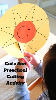 Activity For Preschoolers, Scissor Skills, Kids Learning Activities, Summer Theme, Colored Paper, Fine Motor, Preschool Activities, Learning Activities, Kids Learning