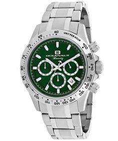 Oceanaut Biarritz Collection Model Oc6112 Watch - Quartz Movement View 1 Mens Chronograph, Hot Jewelry, Fine Watches, Stainless Steel Band, Watch Sale, Stainless Steel Watch, Casio Watch, Chronograph Watch, Stainless Steel Bracelet