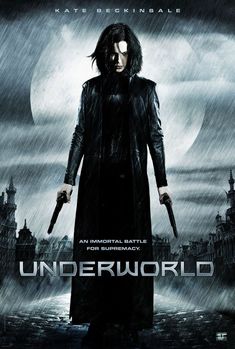 the movie poster for underworld