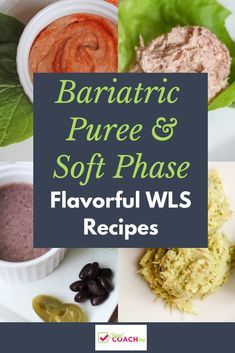 Bariatric Bypass Pureed Recipes, Soft And Pureed Foods, Bariatric Recipes Sleeve Week 5, Soft Diet Bariatric, Bariatric Bean Recipes, Bypass Pureed Recipes, After Gastric Bypass Recipes, Soft Puree Bariatric Diet Recipes, Protein Puree Recipes