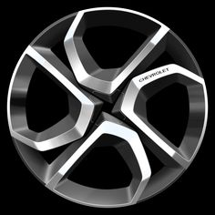 an image of a wheel that is in the shape of a car's spokes