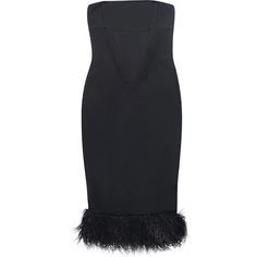 Lasaky - Classic Strapless Black Feather-Trimmed Sleeveless Mini Dress: Fashionably Elegant Little Black Dress for a Stylish Look Tube Top And Skirt, Corset Midi Dress, Tube Top Dress, Strapless Corset, Corset Mini Dress, Bandeau Dress, Eclectic Fashion, Black Corset, Crewneck Dress