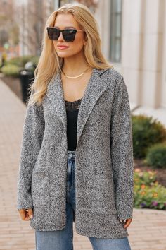 Experience ultimate style with our Classy Elegant Wool Coat! Designed with a notched collar, front patch pockets, and an oversized fit, it's perfect for both formal and casual occasions. Made with a blend of high-quality wool, acrylic, polyester, and nylon, it offers both comfort and style all day long. Layer it over a basic long sleeve top, elevated shorts, and knee high boots for a chic day or night outfit! Sorority Rush Outfits, Long Layer, Rush Outfits, Gameday Dress, Loungewear Dresses, Casual White Dress, Game Dresses, Basic Long Sleeve, Notched Collar