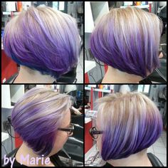 Short Purple Hair, Bob Hair Color, Hair Styles And Color, 50 Hair, Colourful Hair, Hair 2024, Cute Hairstyles For Short Hair