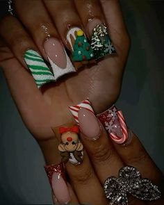 Punk Nails, Duck Nails, Hard Nails, Colored Acrylic Nails, Dope Nail Designs, Short Square Acrylic Nails, Long Acrylic Nails Coffin, Acrylic Nails Coffin Pink, Christmas Nails Acrylic