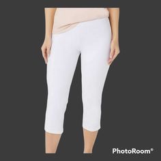 Be In Control Of Your Look When You Shimmy Around In These Sleek And Slimming Tushy Lifter Crop Pants. From Women With Control Fabrication: Knit Features: Tushy Lifter Specially Shaped Seam Detail Along Back To Help Create The Illusion Of A Lifted Behind; Seaming Adds Tailored Look; Tummy Control Waistband Lined With Blu-Tec Control System Mesh For Smoothing And Support Without The Need For A Shaper Or Compression Garment; Pull-On Style Rise: Slightly Below The Waist (Measures 8.25 Inches) Fit: Petite Leggings, Tummy Slimmer, Compression Garment, Denim Pocket, Stretchy Pants, Pocket Leggings, Crop Pants, Faux Leather Leggings, Slim Leg