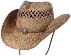 Adjustable Straw Fedora For Rodeo, Brown Toquilla Straw Hat For Rodeo, Brimmed Straw Hat For Western-themed Events, Country Style Toquilla Straw Sun Hat For Rodeo, Brown Straw Fedora For Ranch, Country Style Straw Sun Hat For Ranch, Country Style Straw Fedora, Natural Country Straw Hat For Western-themed Events, Adjustable Western Straw Hat