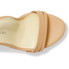 The Perfect Sandal 100 in sand calf leather features a 100mm steel-rod stiletto heel with comfortable enhancements like arch support and extra padding. Sarah Flint, Perfect Wedding Shoes, Block Sandals, Round Toe Pumps, Virtual Fashion, Clear Heels, High Quality Shoes, Stiletto Heel, Arch Support