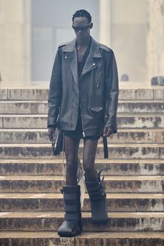 2024 Menswear, Menswear Fashion Show, Menswear Fashion, Menswear Collection, Spring 2024, Rick Owens, Fashion News, Black Fashion, Celebrity Style