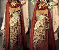 Layered Ren Faire Outfit, Desert Fantasy Clothing, Prehistoric Clothing, Ren Faire Outfits, Ren Faire Costume, Fair Outfits, Fest Outfits, Women's Outfits, Fantasy Clothing