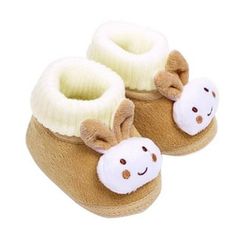 Quantity: 1Pair 1Pair Baby shoes Walking Toddler Girls Boys Crib Shoes Soft Boots (Without Retail Packaging) Function: resistance and high . Pattern type: Rabbit Style: Cute Suitable for older:3-6 months Size:10.5cm :Cotton polyester fabric Toddler Shoes Boys Girls Kids Sports Sneakers Shoes Toddler Walking Toddler Kid Shoes Boys Girls First Walking Cutetoddler Sneakers Shoes Toddler Walking Shoes Color: Brown.  Gender: unisex.  Age Group: infant. Toddler Boy Dress Shoes, Perlengkapan Bayi Diy, Baby Walking Shoes, Soft Boots, Rain Gauge, Boys Crib, Shoes Walking, Ice Lolly