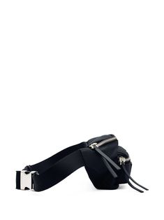 Marc Jacobs The Belt Bag - Farfetch Black Nylon Belt Bag With Belt Loops, Designer Black Belt Bag With Detachable Strap, Designer Black Shoulder Bag With Zipper Pocket, Designer Travel Belt Bag With Zipper Closure, Black Nylon Belt Bag With Zipper Pocket, Designer Belt Bag With Zipper Closure For Travel, Designer Black Belt Bag With Belt Loops, Designer Belt Bag For Travel With Zipper, Designer Black Belt Bag With Removable Belt