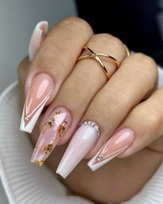 Minimal Nails, Pink Acrylic Nails, Xmas Nails, Luxury Nails, Best Acrylic Nails, Cute Acrylic Nails, Perfect Nails, Nude Nails