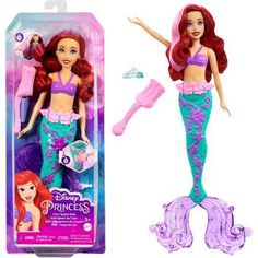 the little mermaid doll is in its packaging