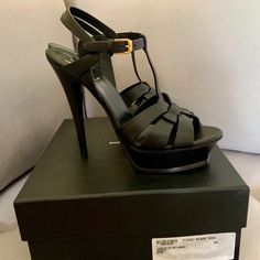 Reposhing This Item I Purchased From @Prettyandtrendy. Loved It, But Ready To Rotate For Something New. Questions? Leave A Comment Below! Ysl Tribute, Saint Laurent Shoes, Something New, Shoes Women Heels, Saint Laurent, Shoes Heels, Women Shoes, Heels, Black