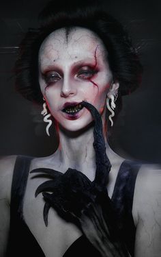 Special Effects Makeup Artist, Horror Make-up, Special Makeup, Halloween Makeup Inspiration, Scary Makeup