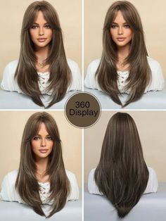 Olivia Hair, Awesome Hairstyles, Medium Haircuts, Bangs With Medium Hair