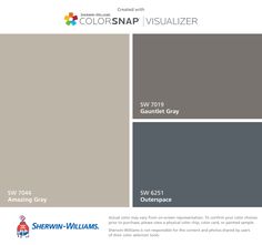 the color scheme for sherylin - williams's colorsnap visualizer