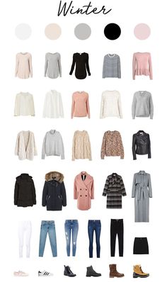 Pink Capsule Wardrobe Winter, Capsule Wardrobe Colourful, Capsule Wardrobe Apple Body Shape, Capsule Wardrobe Pink, White And Grey Outfit, Work Week Outfits, Polyvore Outfits Casual, Pink Capsule Wardrobe, Feminine Capsule Wardrobe