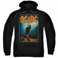 AC/DC Let There Be Rock Throwback Retro Rock N Roll Concert Hooded Pullover Sweatshirt Jumper Item Description: AC/DC Let There Be Rock Throwback Retro Rock N Roll Concert Hooded Pullover Sweatshirt Jumper Adult made from 75% Cotton/ 25% Polyester. Every item we sell is original and fully licensed. If a hoodie is designated as "distressed", the design contains intentional skips and voids which give the shirt a worn-in or vintage look. These are part of the actual design and do not reflect poor p Dc Hoodie, Ad Dc, Distressed Hoodie, Angus Young, Man Fashion, Sleeves (women), Direct To Garment Printer, Rock N