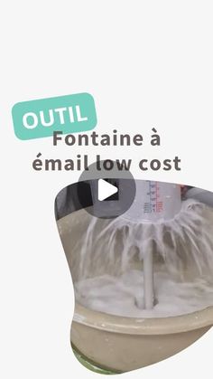 an advertisement with the words outil fontane a email low cost