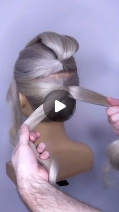 Red Carpet Hair Updo, Wedding Updo Tutorial, Easy Hair Dos, Stylish Ponytail, Ponytail Updo, Red Carpet Hair, Hippie Hair