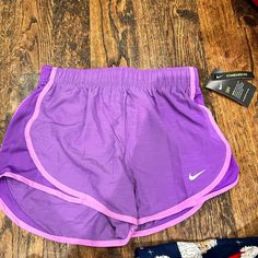 Nike Super Cute Shorts Never Worn Perfect Athletic Shorts Nike Casual Purple Activewear, Casual Purple Nike Activewear, Nike Purple Athleisure Bottoms, Purple Athletic Shorts For Spring Sports, Purple Gym Bottoms For Spring, Purple Sporty Shorts For Spring, Casual Purple Gym Shorts, Casual Purple Shorts For Gym, Nike Purple Bottoms With Built-in Shorts