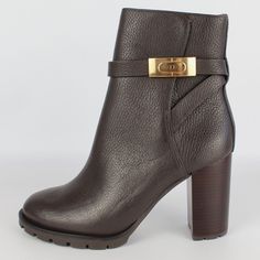 Size: Us 9 Color: Coconut Condition: New With Box Msrp: $568 Description: Leather Full Lining Gold-Tone Hardware Round Toe Ridged Rubber Sole Side Zip Fastening Imported Composition Outer: Leather 100% Lining: Leather 100% Sole: Rubber 100% Tory Burch Boots, Black Heeled Boots, High Heel Boots, Heeled Booties, Black High Heels Shoes, Tory Burch Heeled Boots, Business Casual Shoes, Business Casual Footwear, Dress Shoes Business Casual, Shoes To Wear With Business Casual, Tory Burch Shoes Sale, Le Luxury Leather Heeled Boots With Buckle Closure, Luxury Leather Heeled Boots, Luxury Workwear Boots With Reinforced Heel, Luxury Leather-lined Heeled Boots For Office, Luxury Heeled Boots With Stacked Heel, Luxury Ankle Boots With Stacked Heel, Luxury Ankle-high Boots With Buckle Closure, Luxury Stacked Heel Ankle Boots, Designer Ankle-high Work Boots