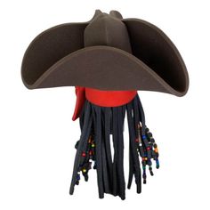 This Special Pirate Hat will definitely make you stand out at your next Party, Hora Loca, Wedding, Corporate Event, Birthday, Quinceanera, or Halloween Party! It can be used as a wedding hats, top hats, photo booth props, or a party favor. Pirate Style Brimmed Hat For Costume Party, Pirate Party Hat, Authentic Pirate Hat, Adjustable Brimmed Pirate Hat, Pirate-style Brimmed Hat For Costume Party, Foam Wigs, Pirate Cosplay, Foam Party, Pirate Outfit