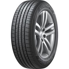 an all season tire on a white background