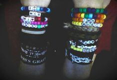 #emo #scene #2000s #bracelets 2000s Emo Nostalgia, Emo Accessories 2000s, 2004 Emo, 2000s Bracelets, 2000s Emo Girl, Scene Aesthetic Outfits, 2000s Scene Aesthetic